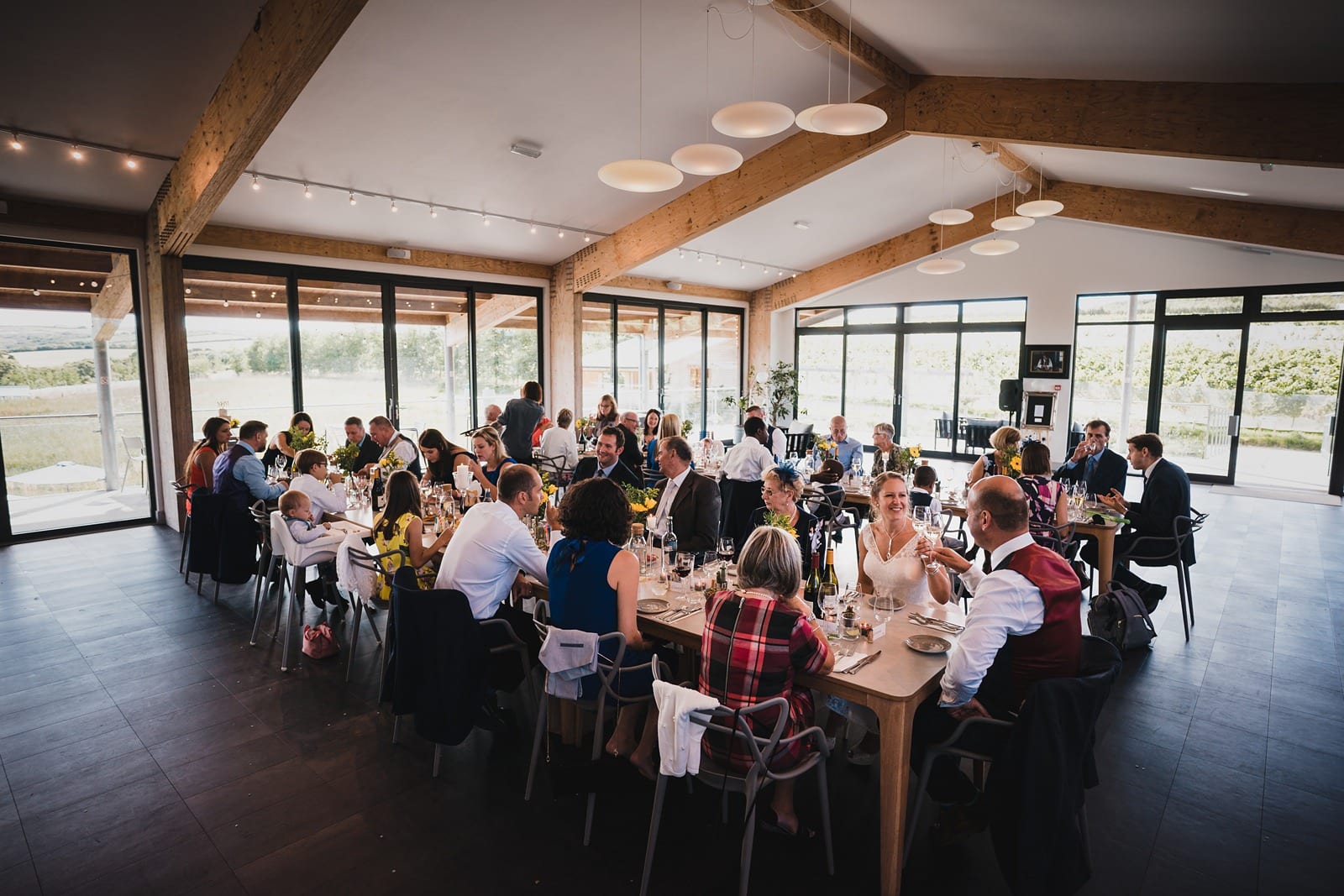 trevibban mill vineyard wedding feast